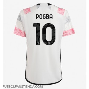 Juventus Paul Pogba #10 Segunda Equipación 2023-24 Manga Corta